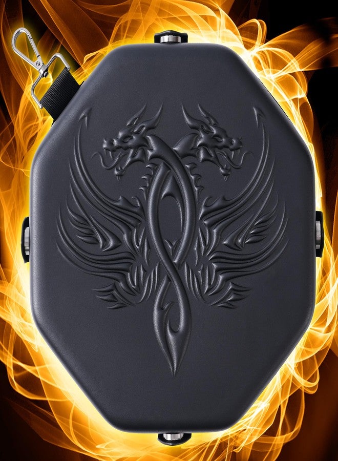 Soar Forge Dice Tray for DND and RPG - Beautiful Twin Dragon Design - Perfect Rolling Tray to Protect Your Dice for D&D - Compatible with Dungeons and Dragons and Other RPG - Image 2